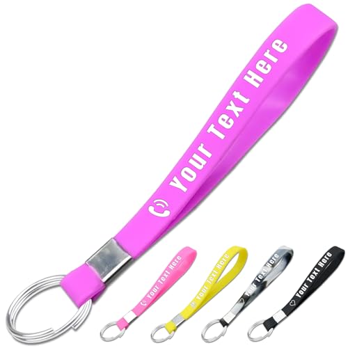 Aokizkdzsw Benutzerdefinierte Keychain Silikon Bulk Personalisierte Schlüsselanhänger Von 1pc bis 500pcs, Kundenspezifische Schlüsselanhänger mit eingraviertem Namen und Logo von Aokizkdzsw