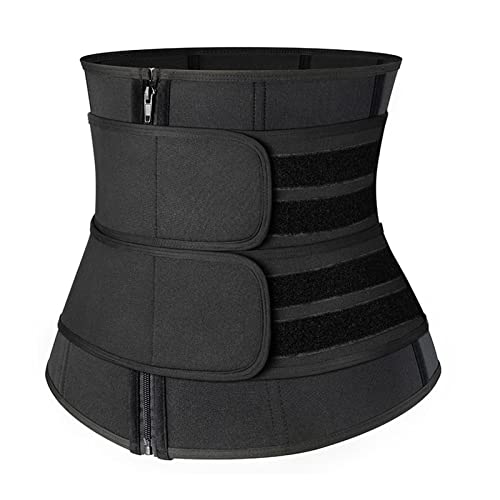 Aoleytech Bauchweggürtel Damen Taillenformer Waist Trainer, Verstellbarer Gürtel Trimmer Bauchweggürtel Schwitzgürtel Fitness Sport Body Shaper für Damen Männer (2XL) von Aoleytech