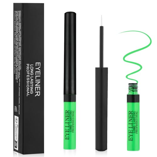 Aomig 24h-Wasserfester Eyeliner Präziser Veganer Eyeliner Flissig mit Langzeit-Halt Smudge-Proof Formel Matt Eye-liner Sanfte Kajalstifte empfindliche Augen perfekt für Täglich Maskenbildner (Grün 2g) Aomig 24h-Wasserfester Eyeliner Präziser Veganer Eyeliner Flissig mit Langzeit-Halt Smudge-Proof Formel Matt Eye-liner Sanfte Kajalstifte empfindliche Augen perfekt für Täglich Maskenbildner (Grün 2g) von Aomig