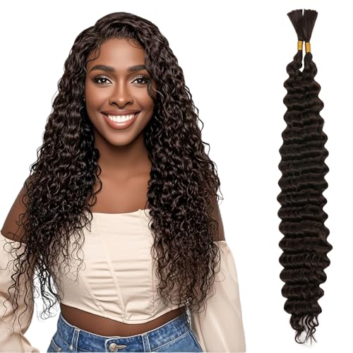 Aomig 65cm Ponytail Extension Braun Braids Extensions Locken Haarteil Geflochten Haarsträhnen für Damen Kinder Mädchen Kunsthaar zum Einflechten Haarverlängerung Zopf für Party Festival Geschenke-F von Aomig