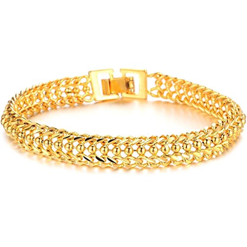 18K Vergoldet Gold Damen Armreif Armband -- Aooaz Schmuck von Aooaz