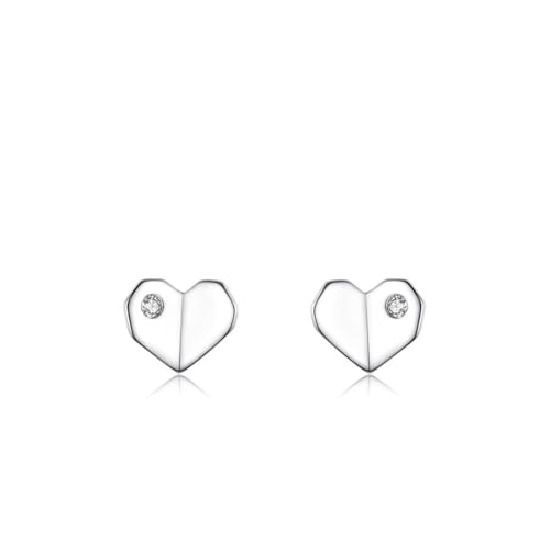 Earrings For Women 925, Ohrstecker Set Silber Herz mit Zirkonia Geschenk Hochzeitstag Earrings For Women 925, Ohrstecker Set Silber Herz mit Zirkonia Geschenk Hochzeitstag von Aotiwe