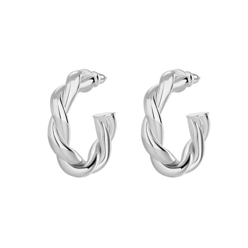 Ohrringe Boho, Creolen Silber Gedreht Ohrringe Hochzeit Geschenk Damen Boho Ohrringe Ohrringe Boho, Creolen Silber Gedreht Ohrringe Hochzeit Geschenk Damen Boho Ohrringe von Aotiwe