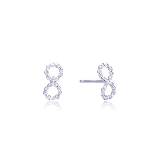 Ohrstecker Rosegold, Ohrstecker Set Silber 925 Symbol Von 8 Ohrringe Set 9.5x4.8mm Schmuck Damen von Aotiwe