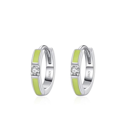 Silber Ohrringe Creolen Groß, Earrings 925 Rund mit Zirkonia Geshenke Frauen Silber Ohrringe Creolen Groß, Earrings 925 Rund mit Zirkonia Geshenke Frauen von Aotiwe