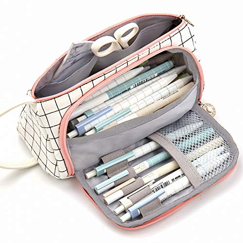 Schlamppermäppchen federtaschen kulturbeutel frauen schulsachen federmappe coole sachen für federmäppchen damen Große Kapazität schulmäppchen federpenal junge pencil case mäppchen mädchen teenager von Aotlet