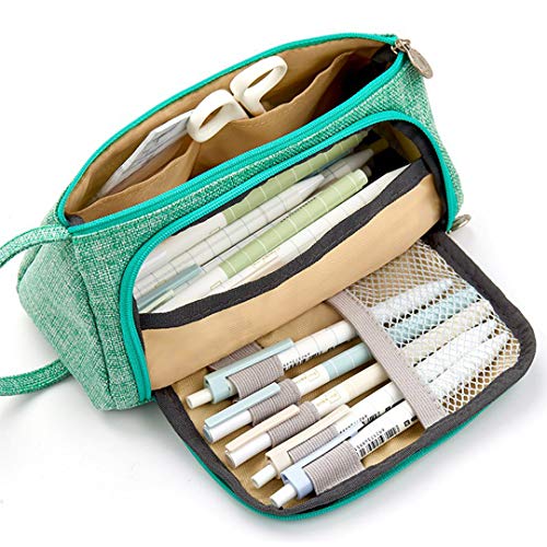 Schlamppermäppchen federtaschen kulturbeutel frauen schulsachen federmappe coole sachen für federmäppchen damen Große Kapazität schulmäppchen federpenal junge pencil case mäppchen mädchen teenager von Aotlet