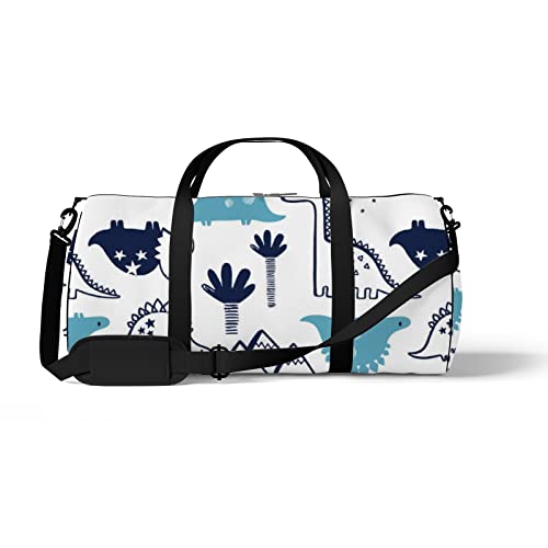 Aotmany Sporttasche für Yoga, Tanzen, Wochenend-Reisetasche, Cartoon-Koalabären, Workout, Schultertasche für Damen und Herren, Dinosaurier-Baby, Einheitsgröße von Aotmany