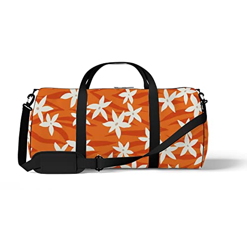 Aotmany Sporttasche für Yoga, Tanzen, Wochenendausflüge, nahtlos, Aquarell-Sonnenblume, Workout, Schultertasche für Damen und Herren, Orange, Einheitsgröße von Aotmany