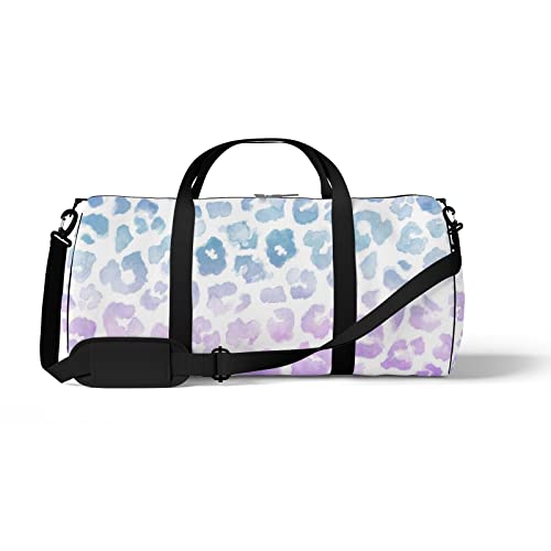 Aotmany Sporttasche für Yoga, Tanzen, Wochenendausflüge, nahtlos, Aquarell-Sonnenblume, Workout, Schultertasche für Damen und Herren, violett, Einheitsgröße von Aotmany