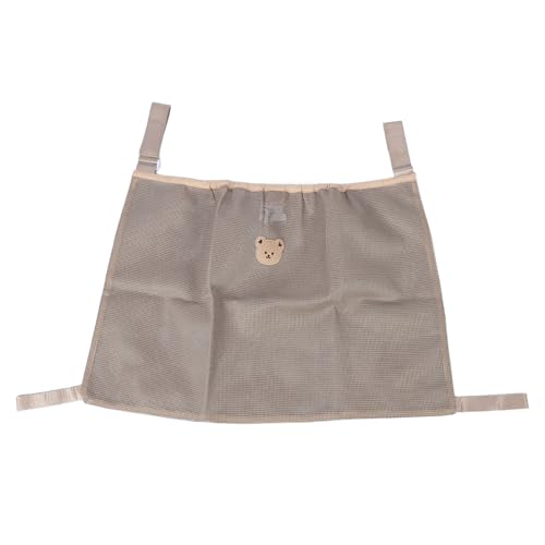 Aoveew Baby Buggy Netz AUFHÄNGETASCHE MULTIFUNKTIONALE Kinderwagen NETZTASCHE GROßE KAPAZITÄT Kinderwagen Organizer FÜR ZUHAUSE UND UNTERWEGS (Khaki Bear) von Aoveew