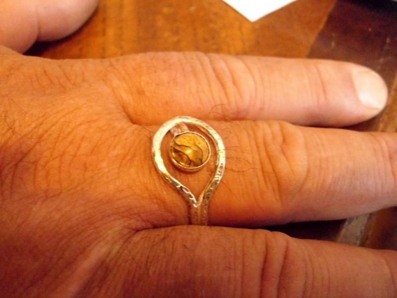 Bild Jaspis Ring in Sterling Silber -Einstellbare Größen -Fair Trade, Umweltfreundlich, Pflege - Unisex/Herren Natürlich Custom Hergestellt Den Usa von ApacheMoon