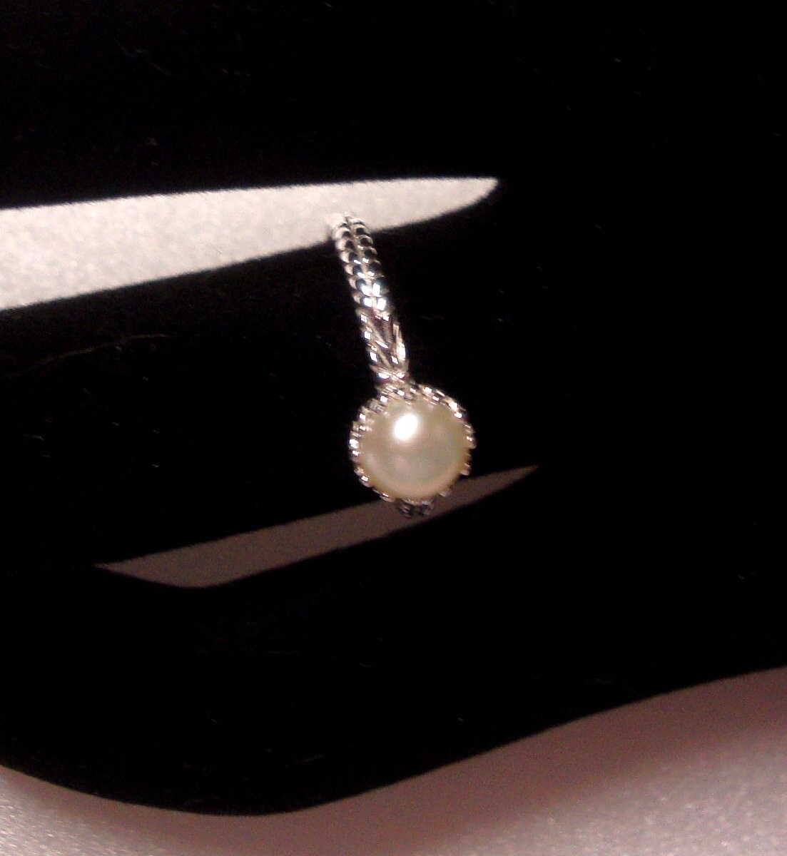 Ring-Perle Aus Sterling Silber Recycelten Quellen - Süßwasserperle Nach Maß in Ihrer Größe Ring-Perle Aus Sterling Silber Recycelten Quellen - Süßwasserperle Nach Maß in Ihrer Größe von ApacheMoon