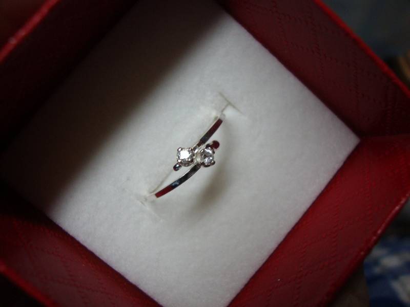 Wickelring Sterling Silber Verstellbar Doppelstein Liebhaber Partner Freunde Mamas Geburtssteine 2 Mm Klein Nach Maß von ApacheMoon