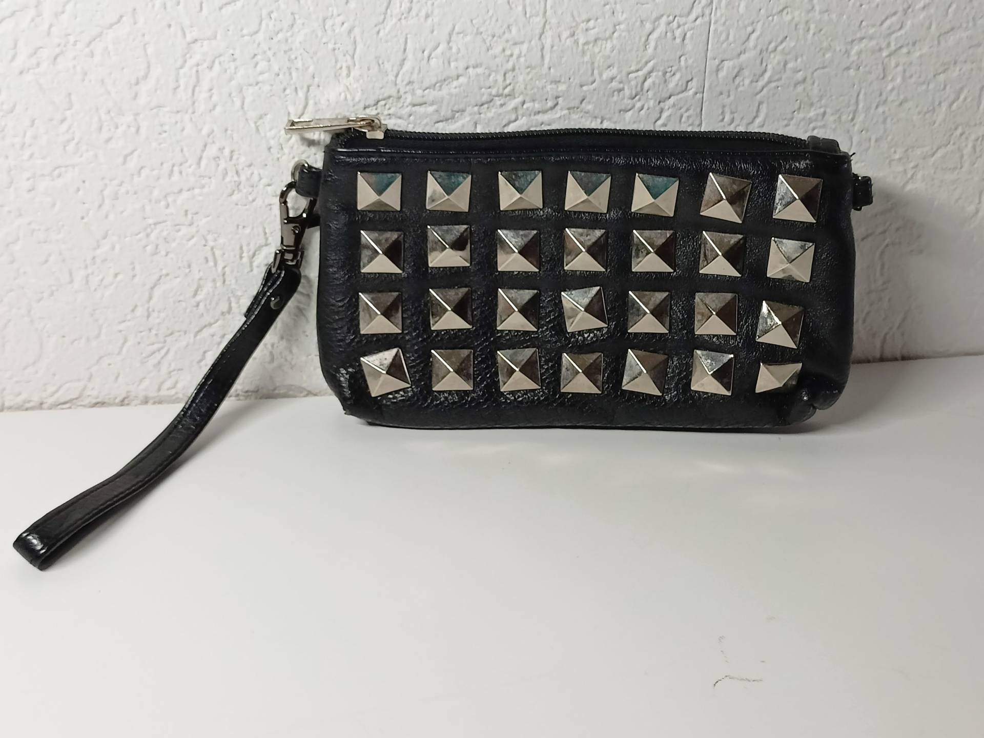 Vintage Portemonnaie, Ledertasche Mit Nieten Von So Nize, Brieftasche Damen Und Herren von ApadisArt