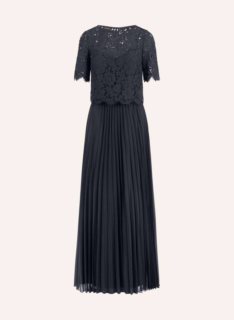 Apart Abendkleid Mit Spitzenjacke blau von Apart