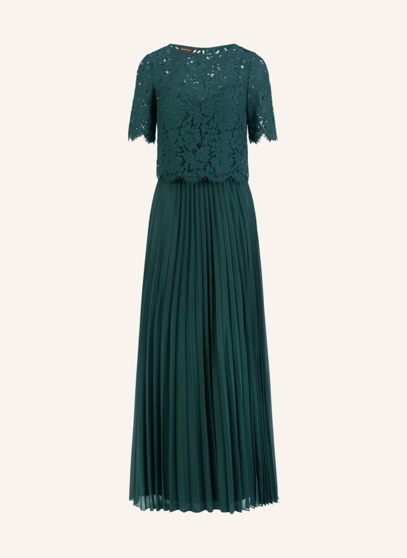 Apart Abendkleid Mit Spitzenjacke gruen von Apart