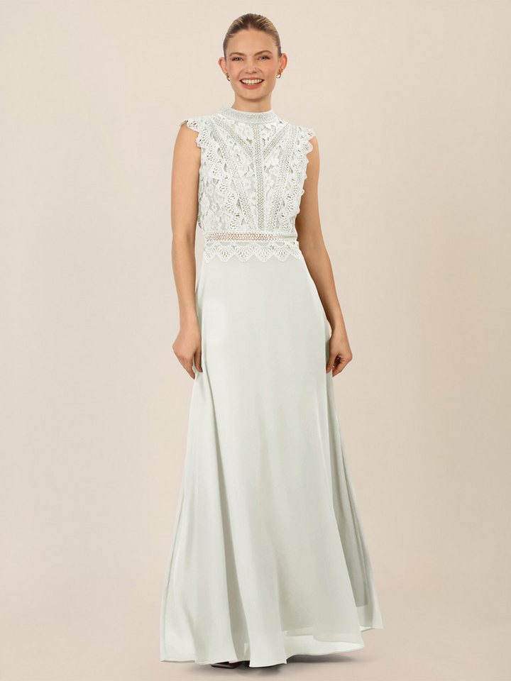 Apart Abendkleid mit Spitze und transparentem Rückenteil von Apart