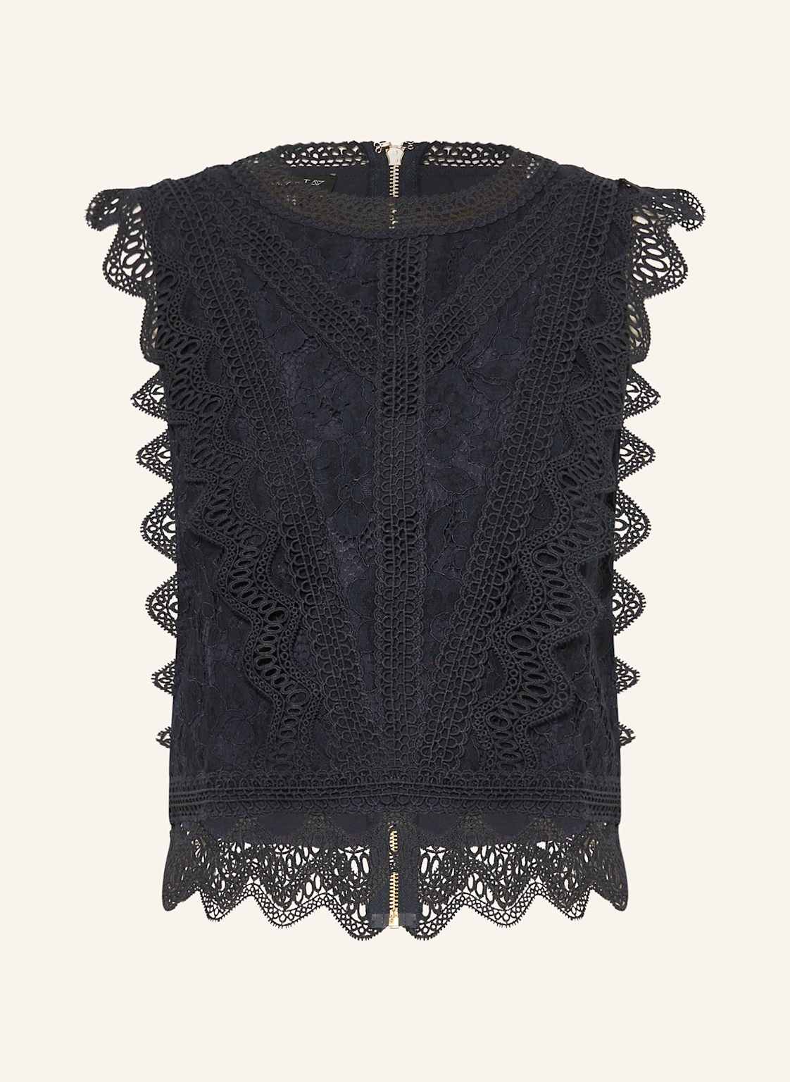 Apart Blusentop Aus Spitze blau von Apart