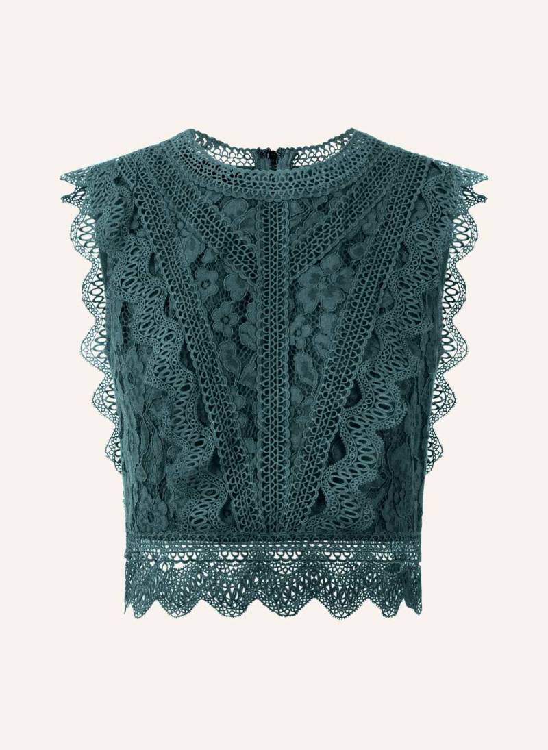 Apart Blusentop Aus Spitze gruen von Apart