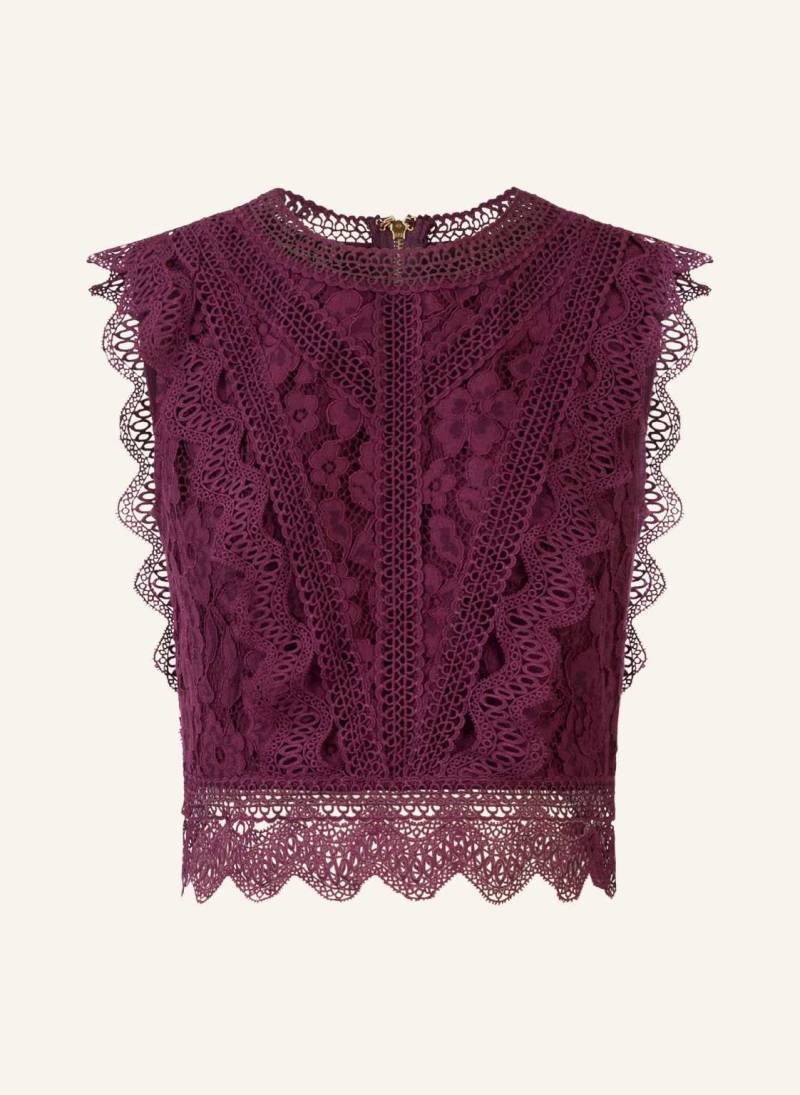 Apart Blusentop Aus Spitze lila von Apart