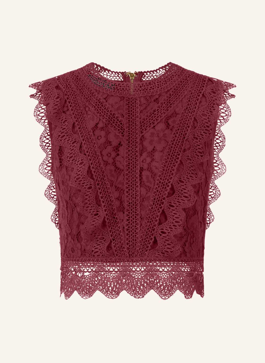 Apart Blusentop Aus Spitze rot von Apart