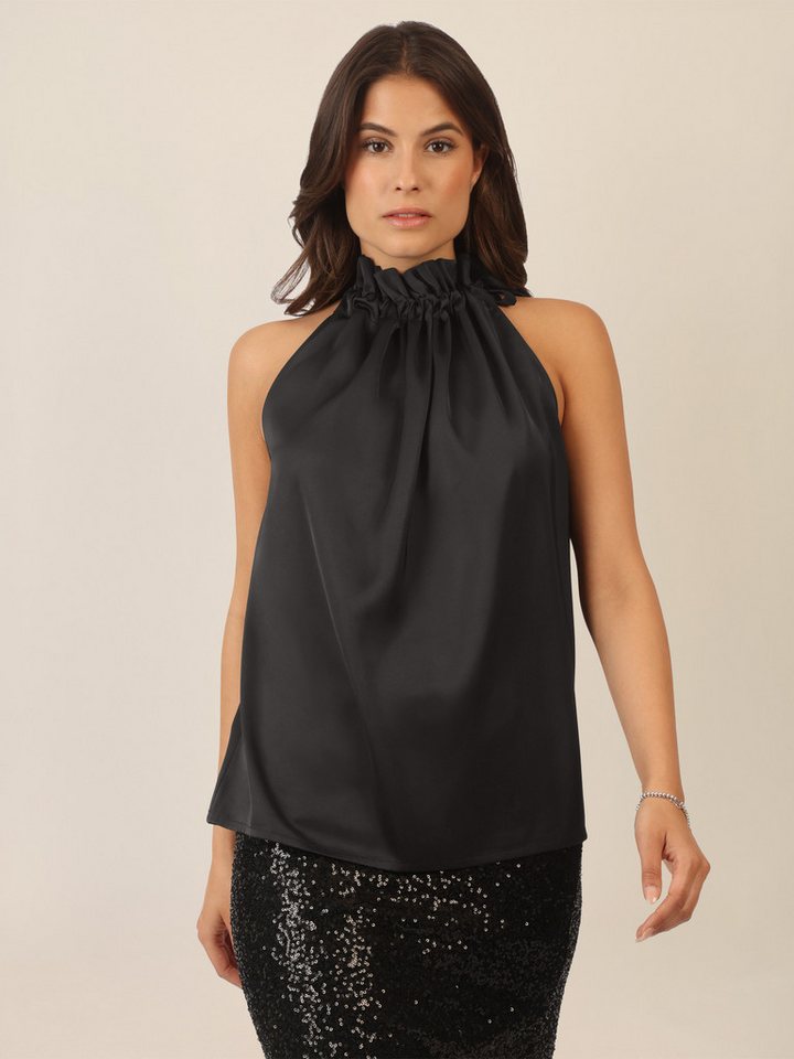 Apart Blusentop aus einer mattglänzenden, elastischen Satin Ware von Apart