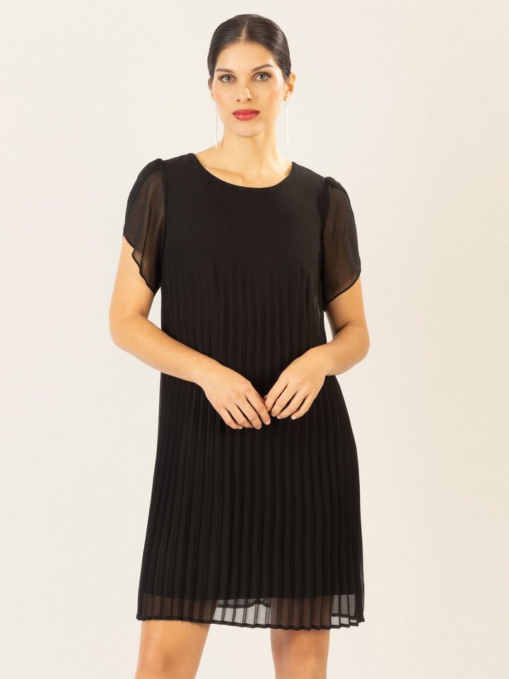 Apart Midikleid aus einem leicht körnigem Georgette von Apart