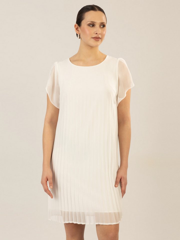 Apart Midikleid aus einem leicht körnigem Georgette von Apart