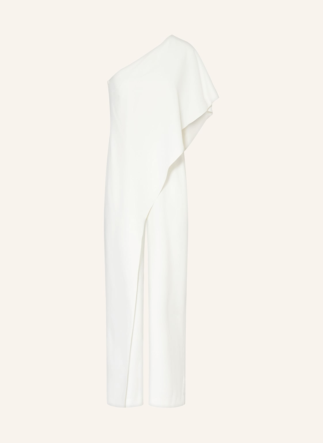 Apart One-Shoulder-Jumpsuit weiss von Apart