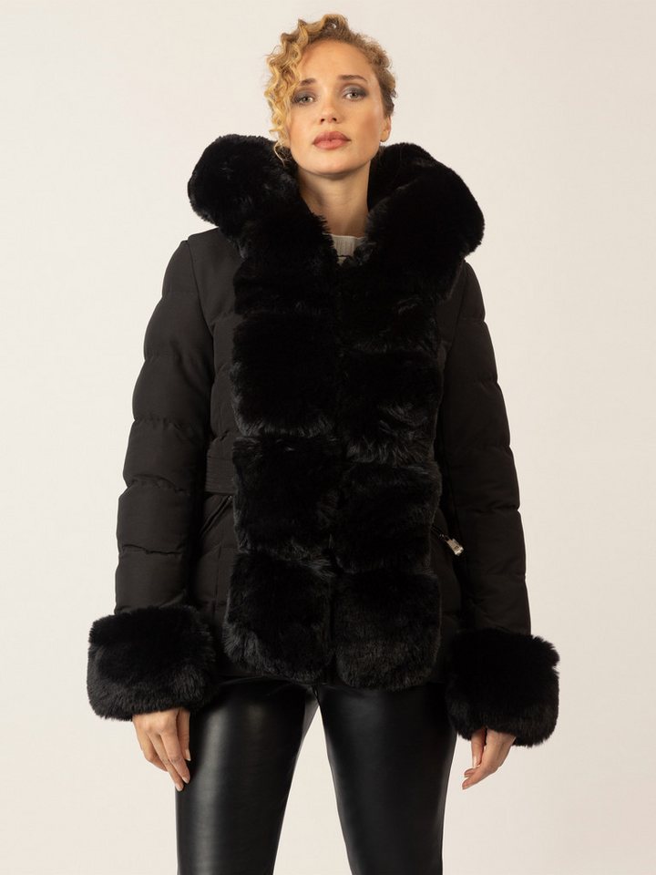 Apart Outdoorjacke mit Reißverschluss für den perfekten Winter-Look von Apart