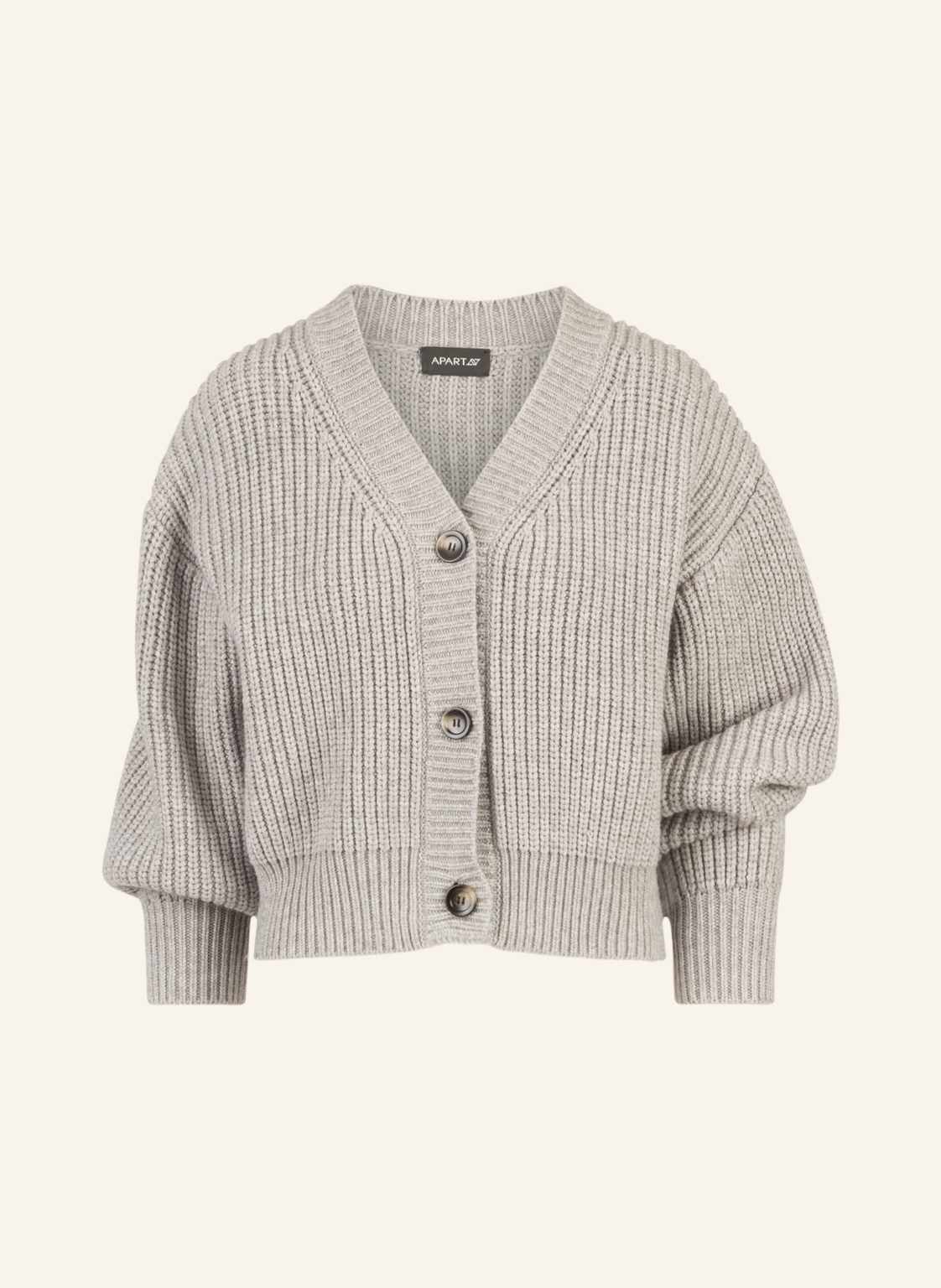 Apart Oversized Strickjacke grau Apart Oversized Strickjacke grau von Apart