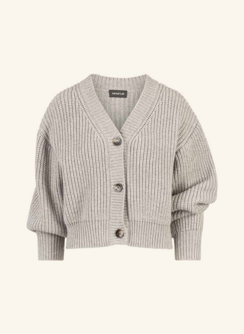 Apart Oversized Strickjacke grau Apart Oversized Strickjacke grau von Apart