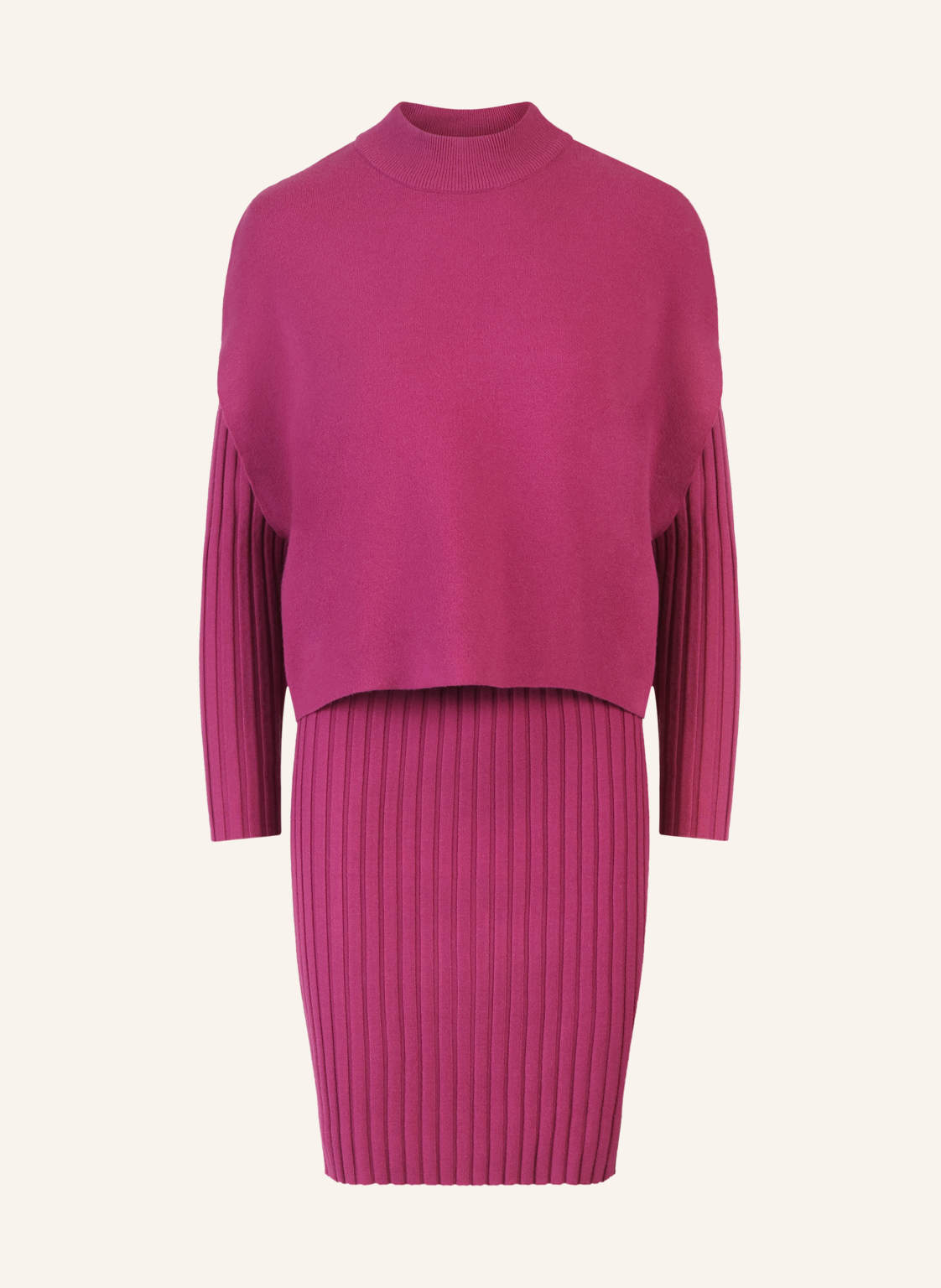 Apart Strick Set lila von Apart