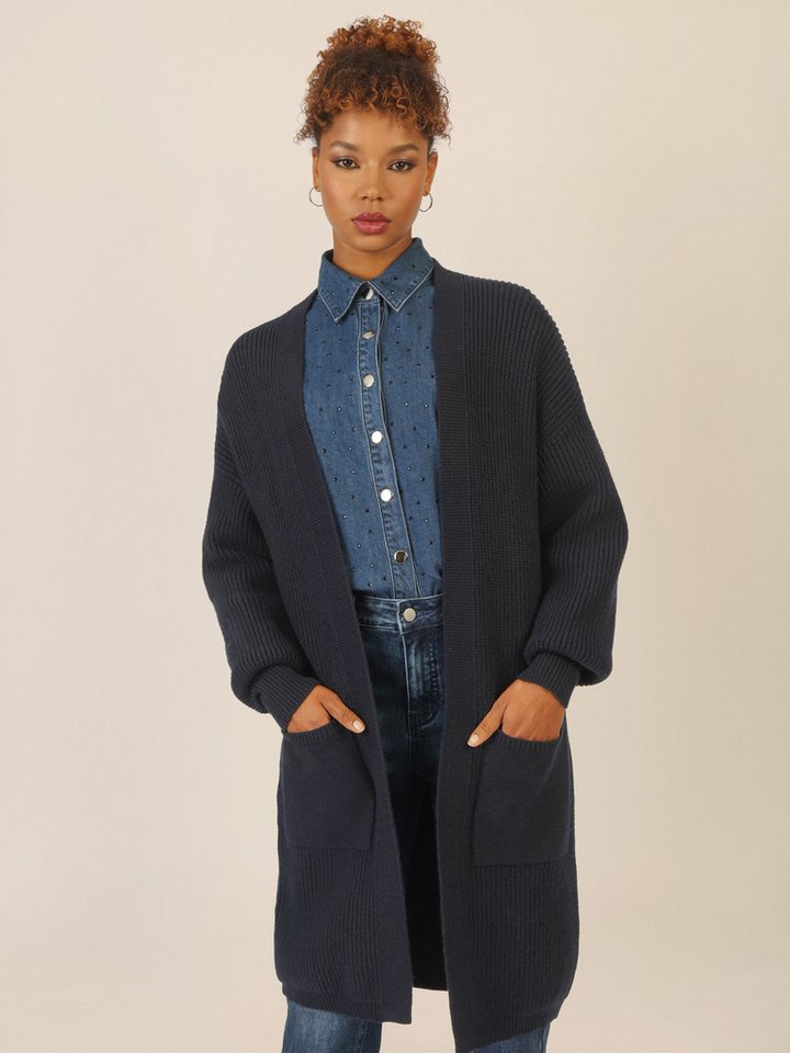 Apart Strickjacke mit aufgesetzten Taschen von Apart