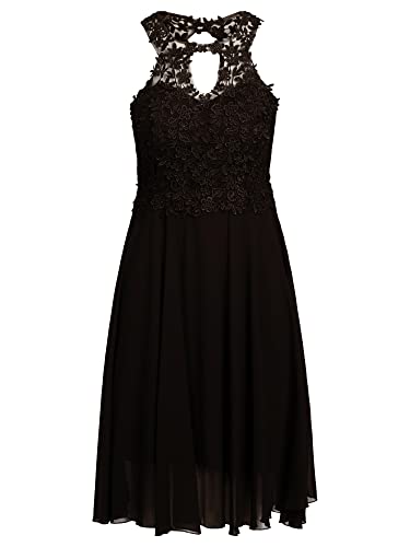 APART Fashion Damen Cocktail Jurken Dress, Schwarz, S EU von APART Fashion