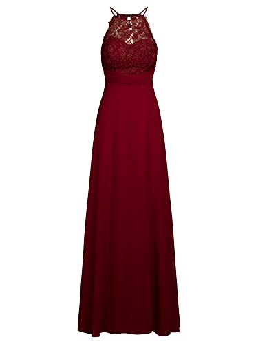 APART Fashion Damen Langes Kleid, Rot, 40 EU von ApartFashion