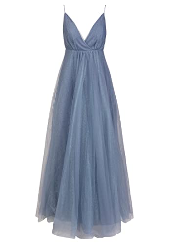 ApartFashion Damen Abend Kleid Formal Night Out Dress, Blau, 40 EU von ApartFashion