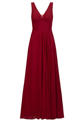 ApartFashion APART Abendkleid aus Chiffon mit Schlitz Links von APART Fashion