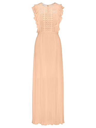 ApartFashion Damen Abendkleid Kleid, Apricot, 36 EU von ApartFashion