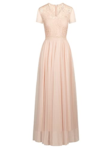 ApartFashion Damen Abendkleid Kleid, Rose, Normal von ApartFashion