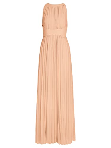 ApartFashion Damen Chiffonkleid Kleid, Apricot, 36 EU von ApartFashion