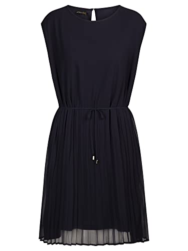 ApartFashion Damen Chiffonkleid Kleid, Navy, Normal von ApartFashion