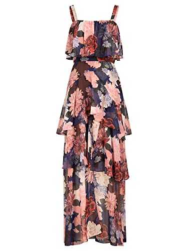 ApartFashion Damen Chiffonkleid Kleid, Navy-multicolor, 42 EU ApartFashion Damen Chiffonkleid Kleid, Navy-multicolor, 42 EU von ApartFashion
