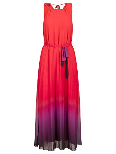 ApartFashion Damen Chiffonkleid Kleid, Pink-multicolor, 34 EU von ApartFashion