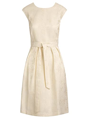 ApartFashion Damen Cocktail Dress Kleid, Creme, 46 EU von APART Fashion