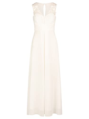 ApartFashion Damen Hochzeitskleid Kleid, Creme, 36 EU ApartFashion Damen Hochzeitskleid Kleid, Creme, 36 EU von ApartFashion
