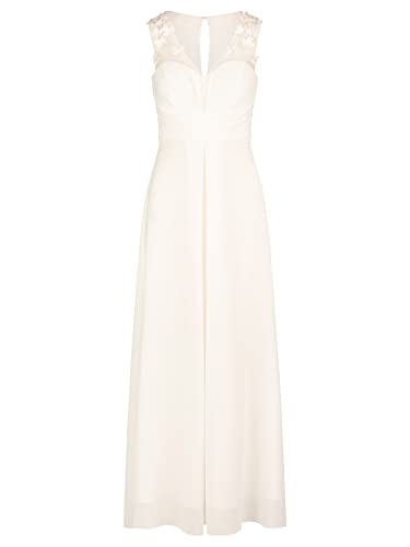ApartFashion Damen Hochzeitskleid Kleid, Creme, 42 EU von ApartFashion