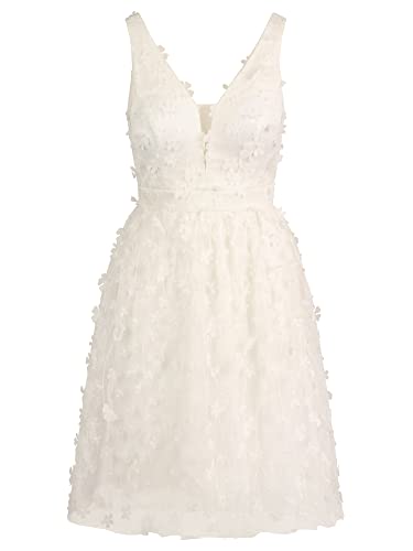 ApartFashion Damen Hochzeitskleid Kleid, Creme, 44 EU ApartFashion Damen Hochzeitskleid Kleid, Creme, 44 EU von ApartFashion