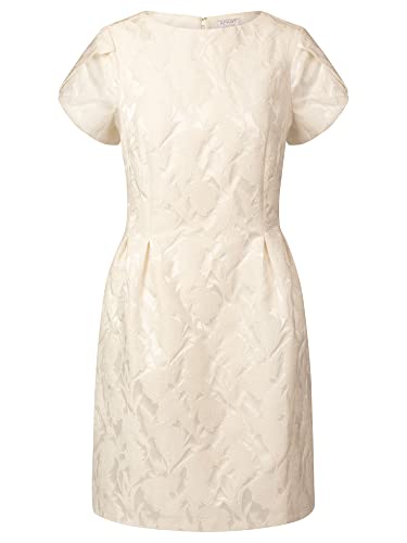 ApartFashion Damen Jaquardkleid Kleid, Creme, 40 EU von ApartFashion